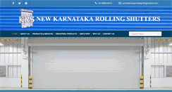 Desktop Screenshot of newkarnatakarollingshutters.com